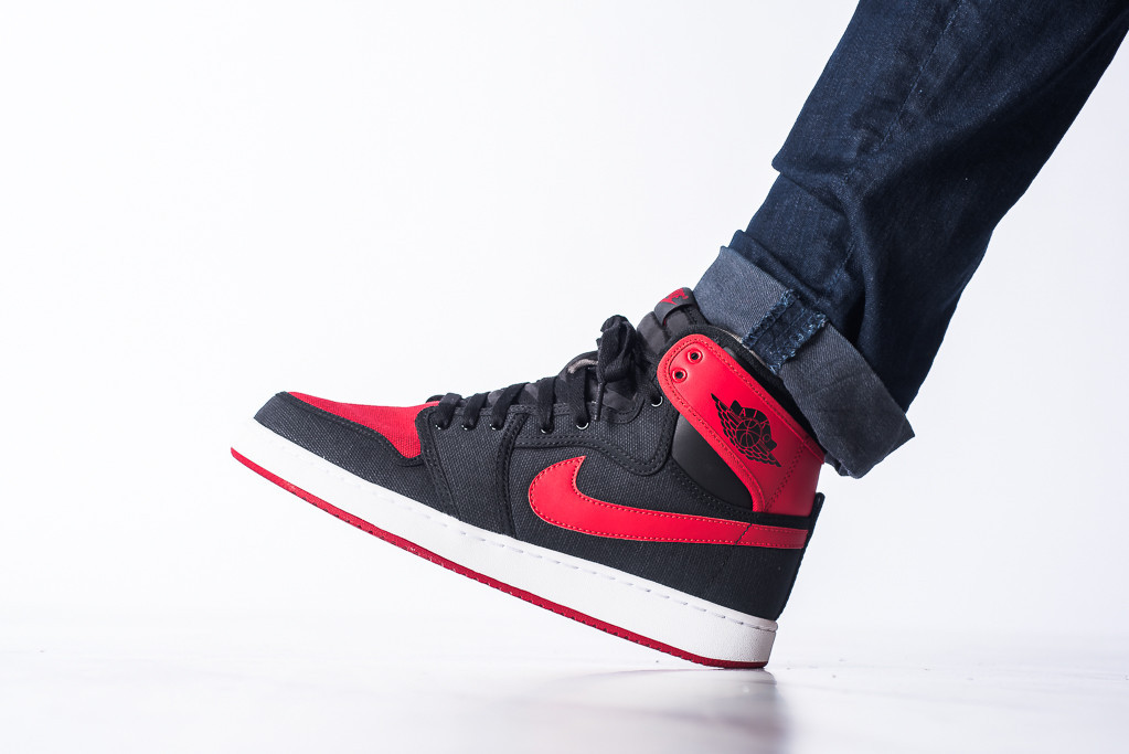 See How the Bred Air Jordan 1 KO Looks On Feet