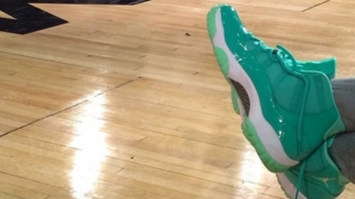 Chris Paul Debuts Emerald Air Jordan 11 Inspired by His