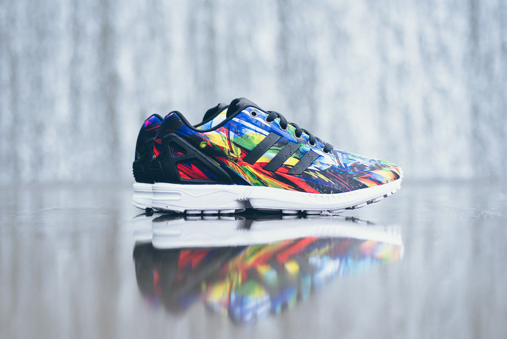 This adidas ZX Flux Is Printed in Wild Colors