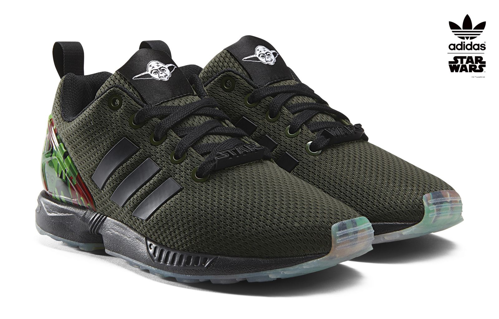 靴 ZX Flux Star Wars 26.5 Adidas & Star Wars Sz 5 ZX Flux Stormtrooper Fire Division