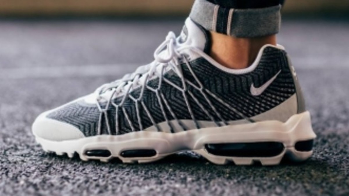 Nike air max 95 ultra jacquard oreo best sale