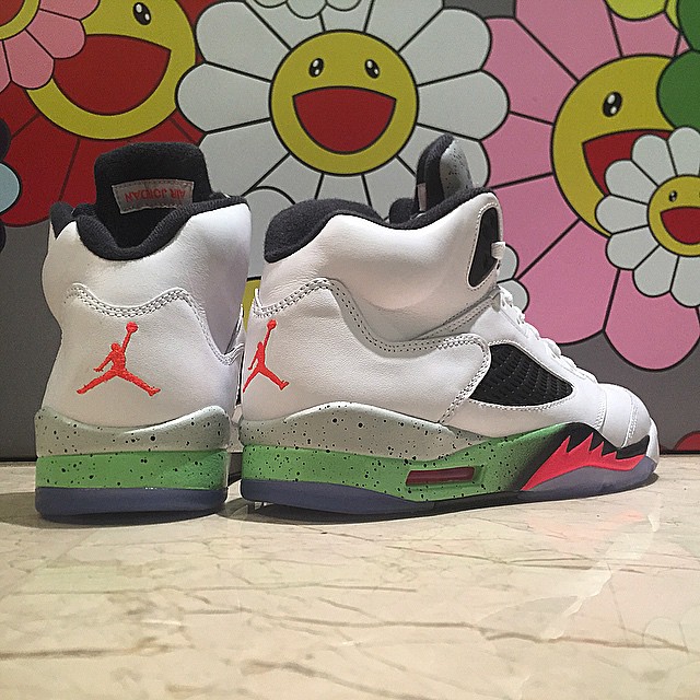 Your Best Look Yet at the Poison Green Air Jordan 5