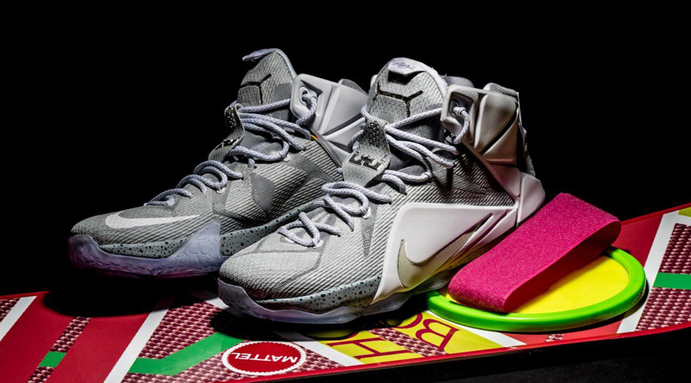 Lebron back to the future on sale