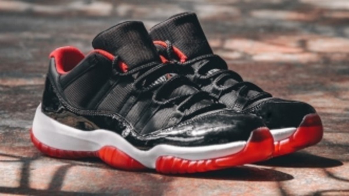 Air Jordan 11 Low ブラック/レッド Jordan Air Jordan 11 Retro Low 'Bred' – DTLR