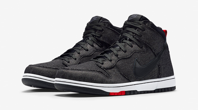 Nike dunk comfort denim best sale