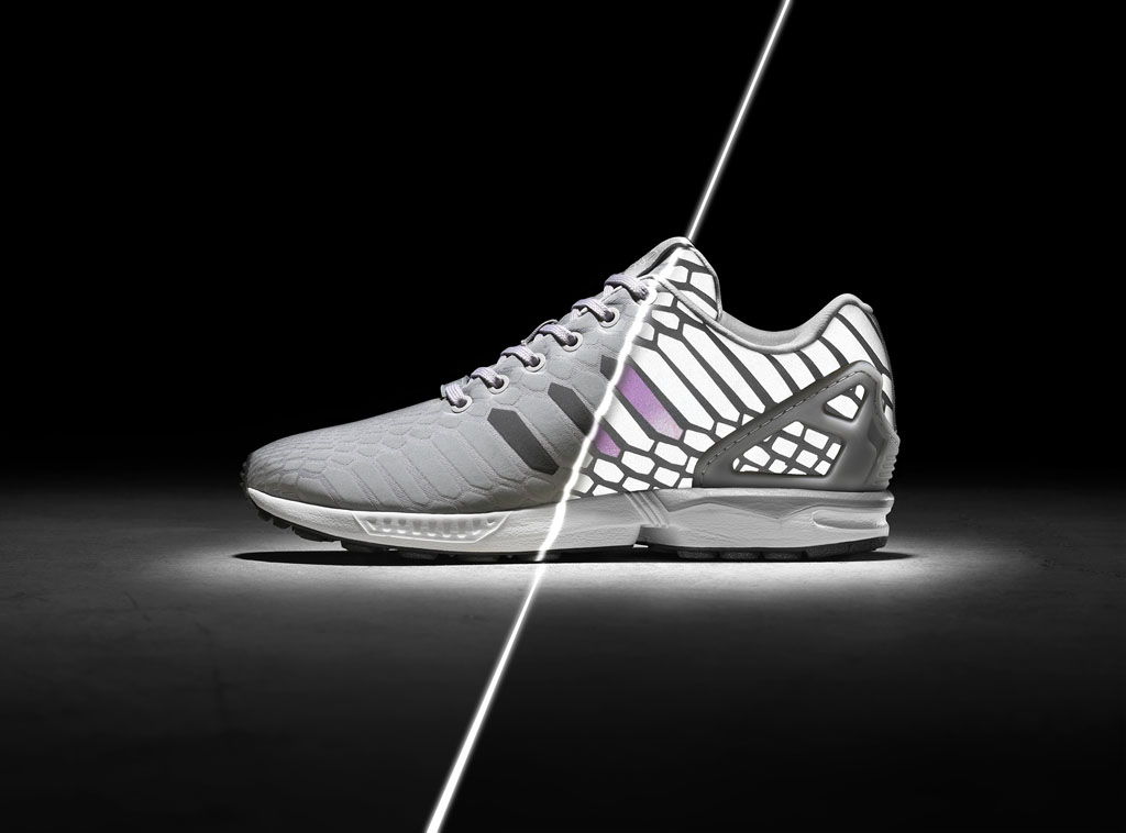 The Xeno adidas ZX Flux Turns Silver