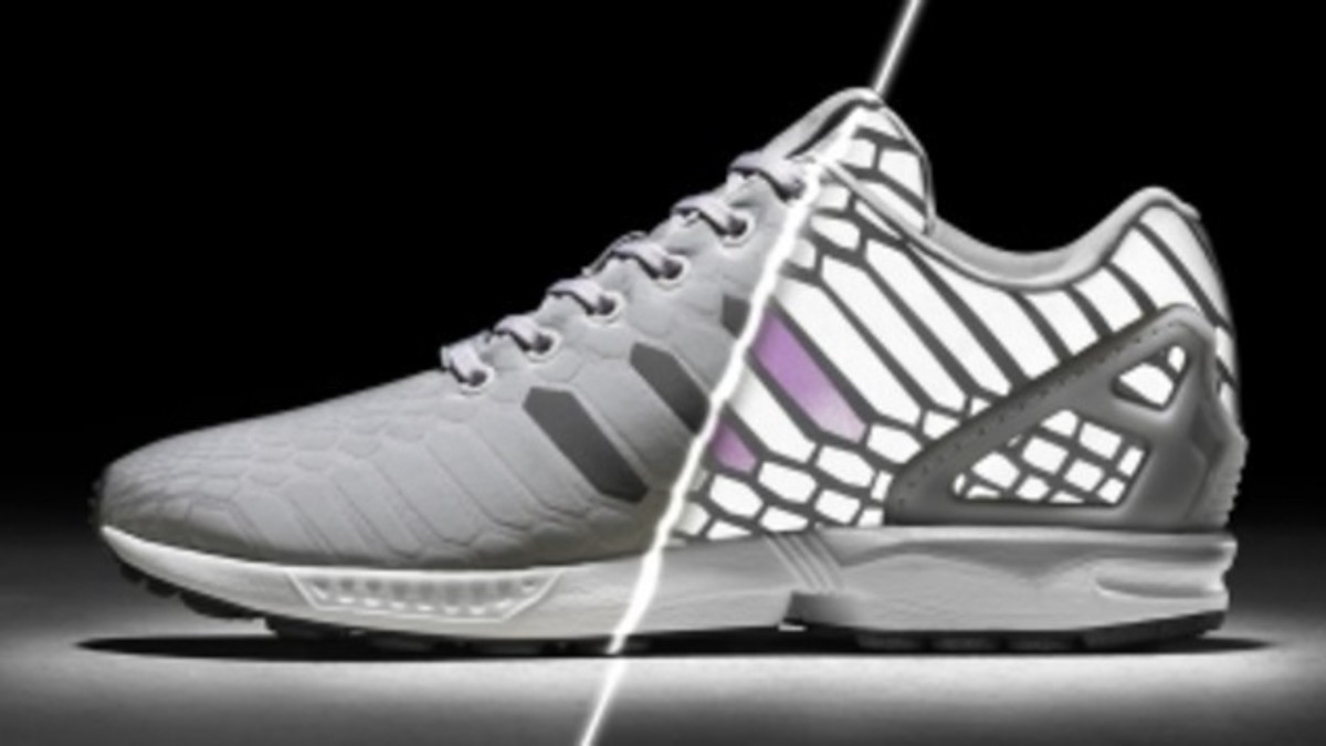 The Xeno adidas ZX Flux Turns Silver