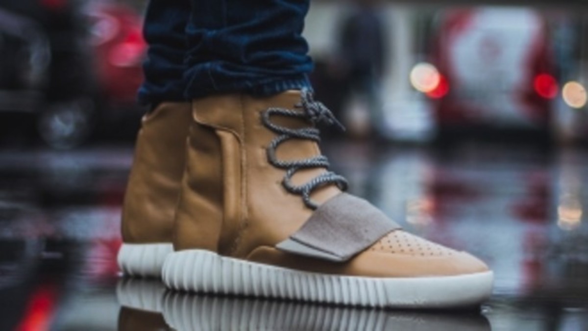 Adidas yeezy 750 cleat tan best sale