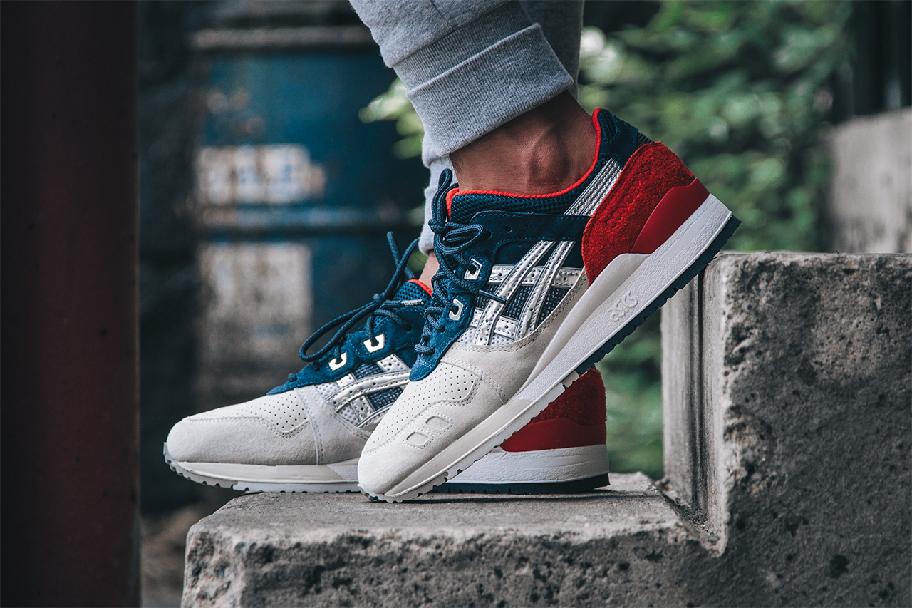 See How the CNCPTS x Asics Gel Lyte III 'Boston Tea Party