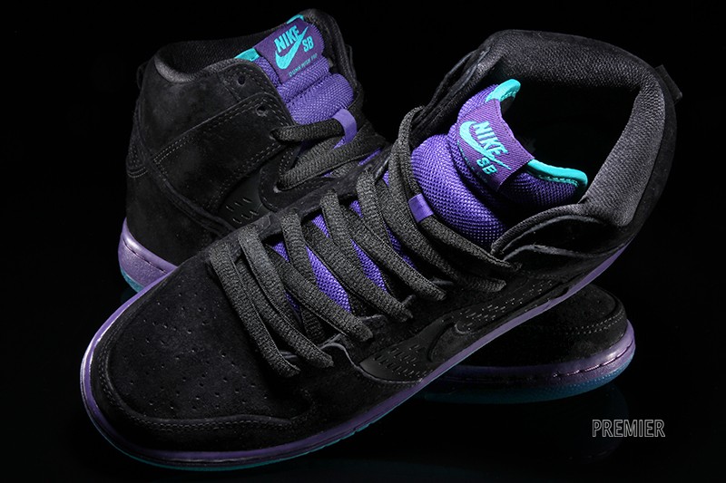 Nike SB Dunk High Black Grape - Sneaker Bar Detroit