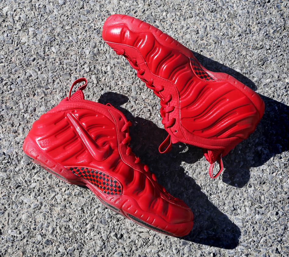 Gym red foamposite release date best sale