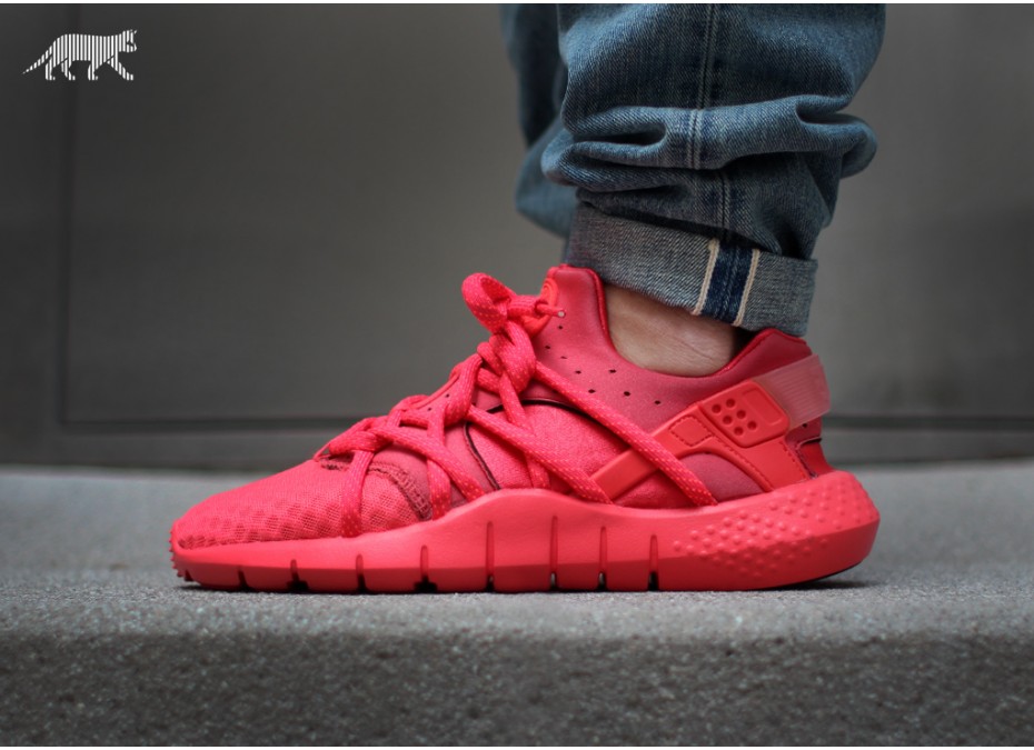 The Nike Air Huarache NM Goes All Red