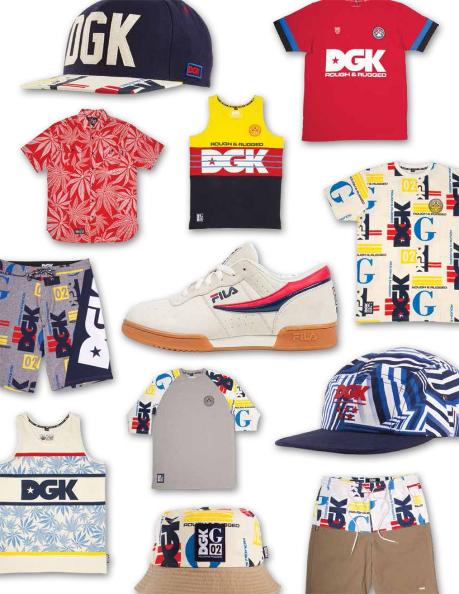 DGK Updates the Fila Original Tennis For Skaters display picture 1