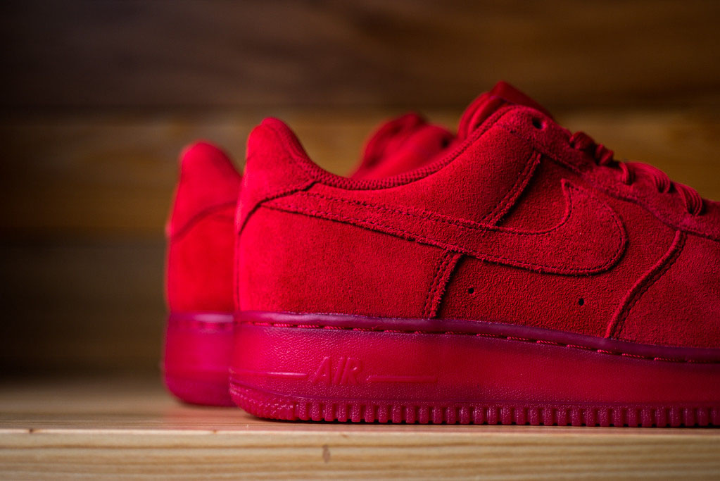 You Can Buy the Red Suede Nike Air Force 1 Low Now