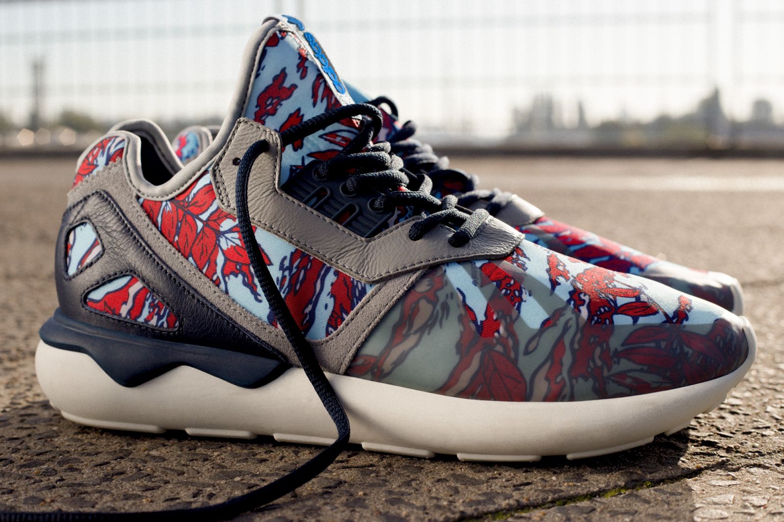 adidas Tubular Runners with Hawaiian Vibes