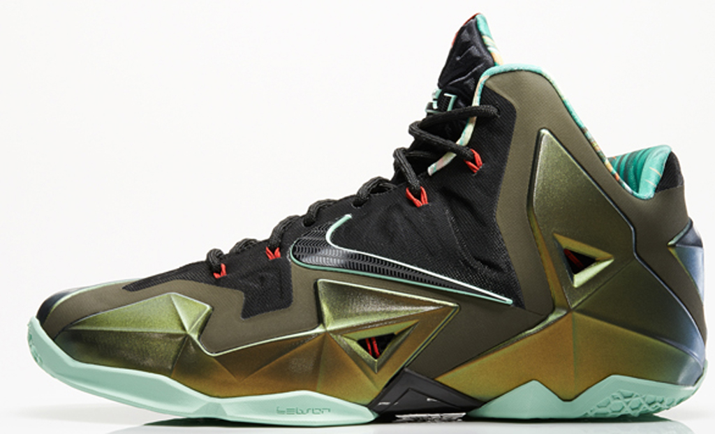 lebron 11 dark green