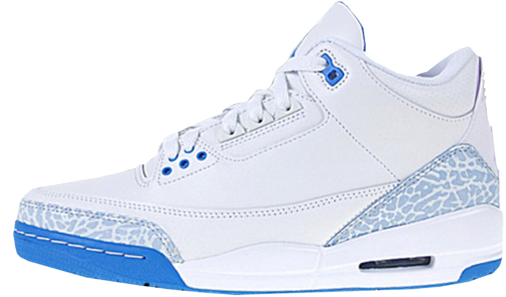 Fashion light blue jordan 3