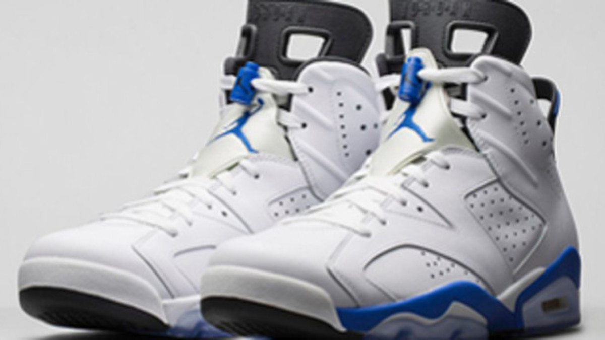 Jordan retro 6 sport blue online