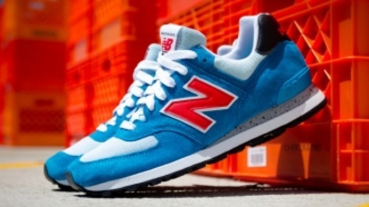 New Balance Made in USA 574 Blue Red National Parks