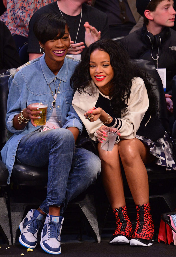 SoleWatch Rihanna Wears Air Jordan XX8 Red Elephant