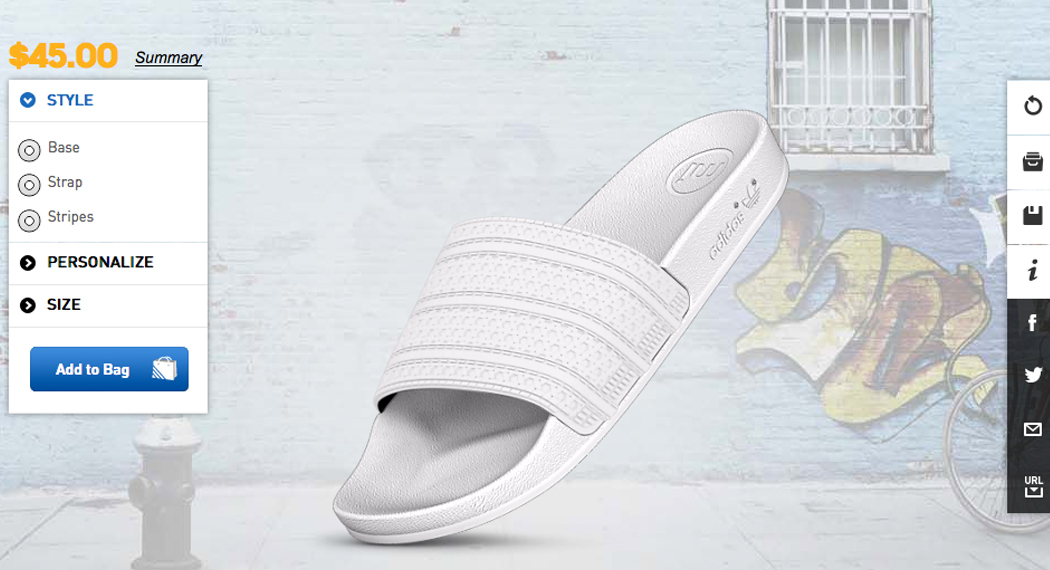 You Can Now Customize Adidas Slides