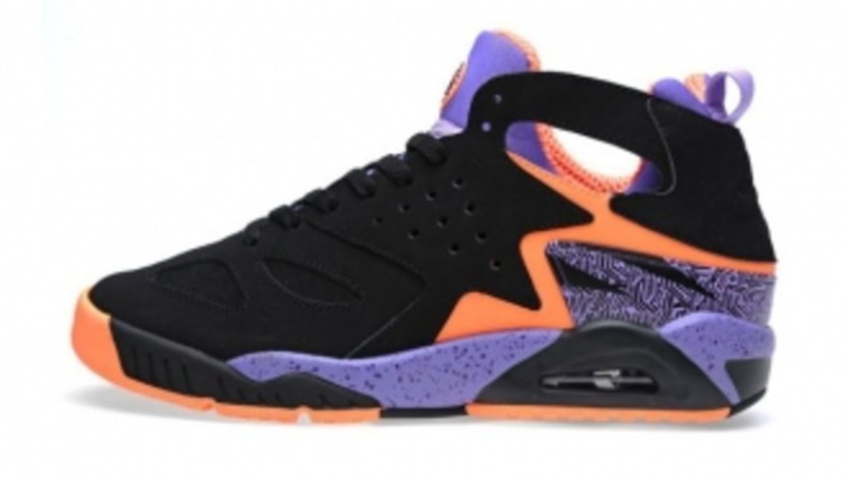 Purple and orange huaraches hotsell