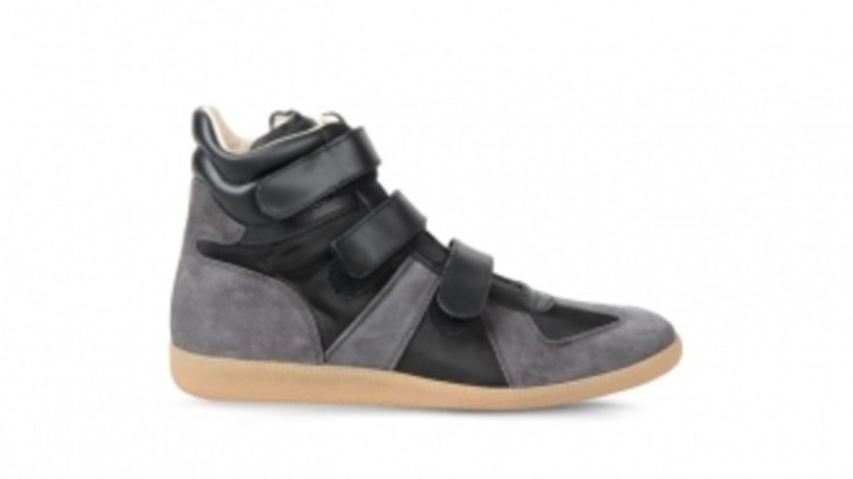 Maison Martin Margiela Velcro High Tops in Black