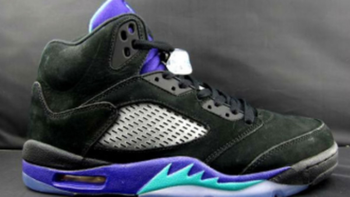 Air Jordan Retro 5 Black Grape outlet