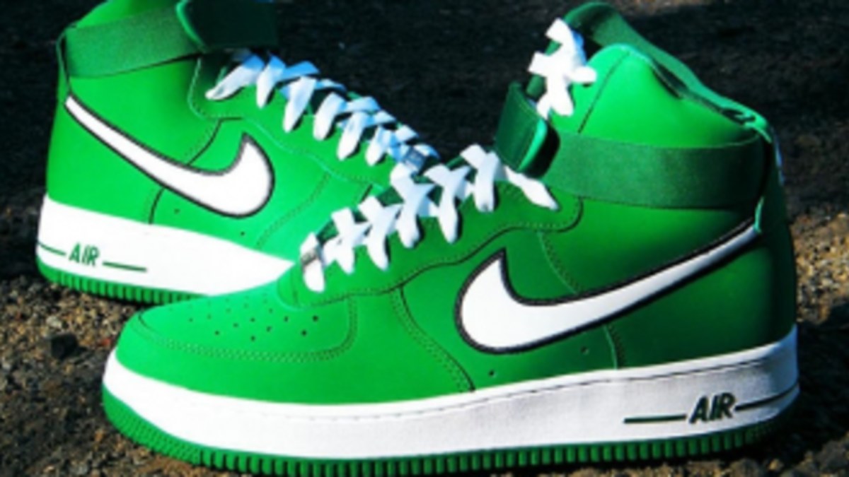 Nike Air Force 1 High Pine Green White