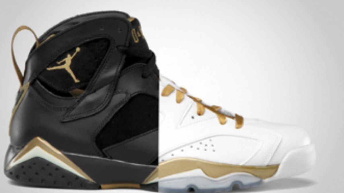 Nike Air Jordan 6/7 Golden Moments Pack Nike Air Jordan 6/7 Retro