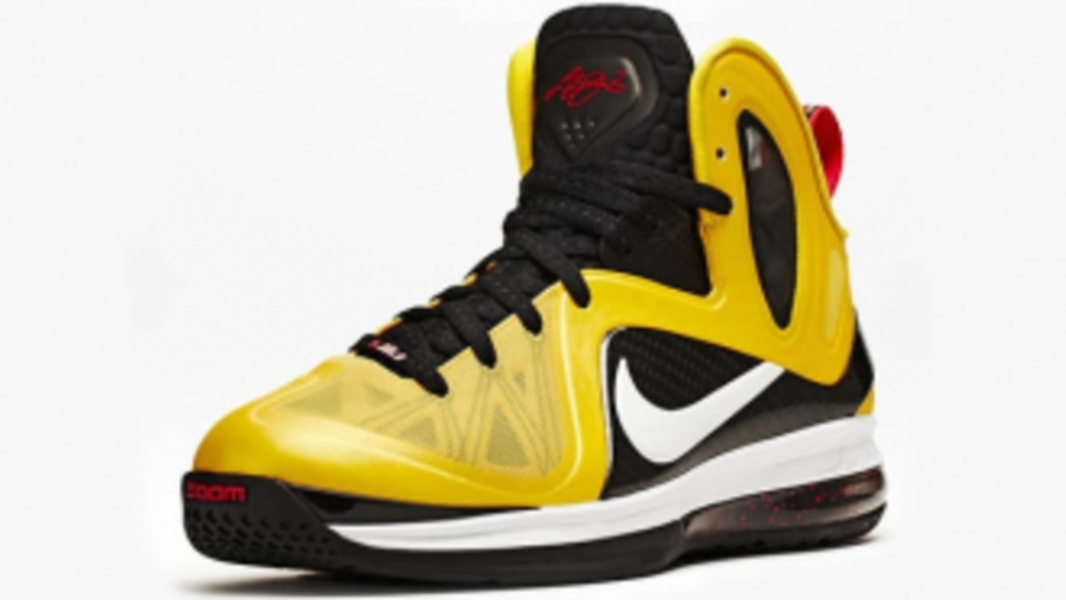 Nike LeBron 9 P.S. Elite \'Taxi\' Yellow Black Lace Up Basketball Sneakers K264 With LeBron breaking the record I wanted to share my  main image 2