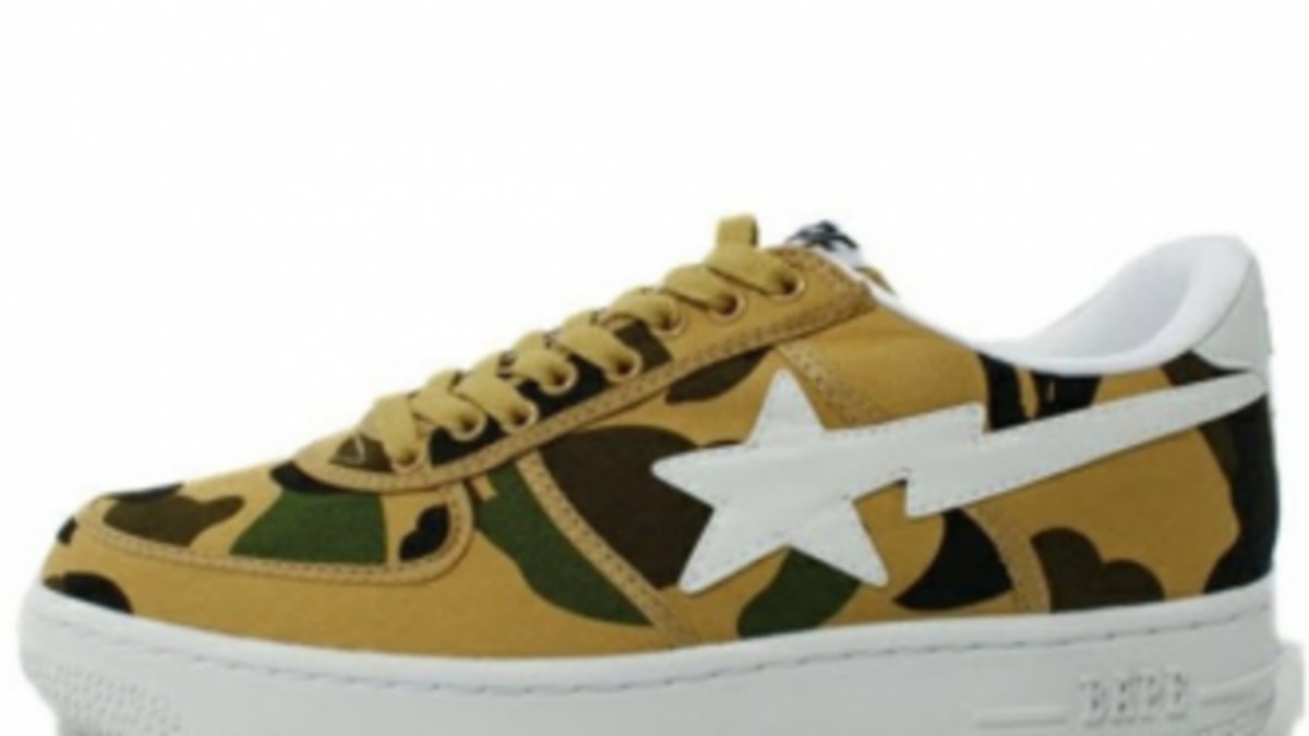 A Bathing Ape - 1st Camo Bape Sta Canvas