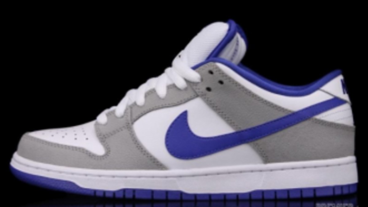 Nike SB Dunk Low Pro - Matte Silver / Varsity Royal / White