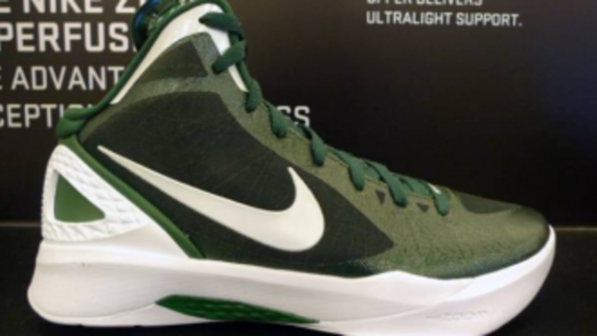 Nike Zoom Hyperdunk 2011 TB Gorge Green White