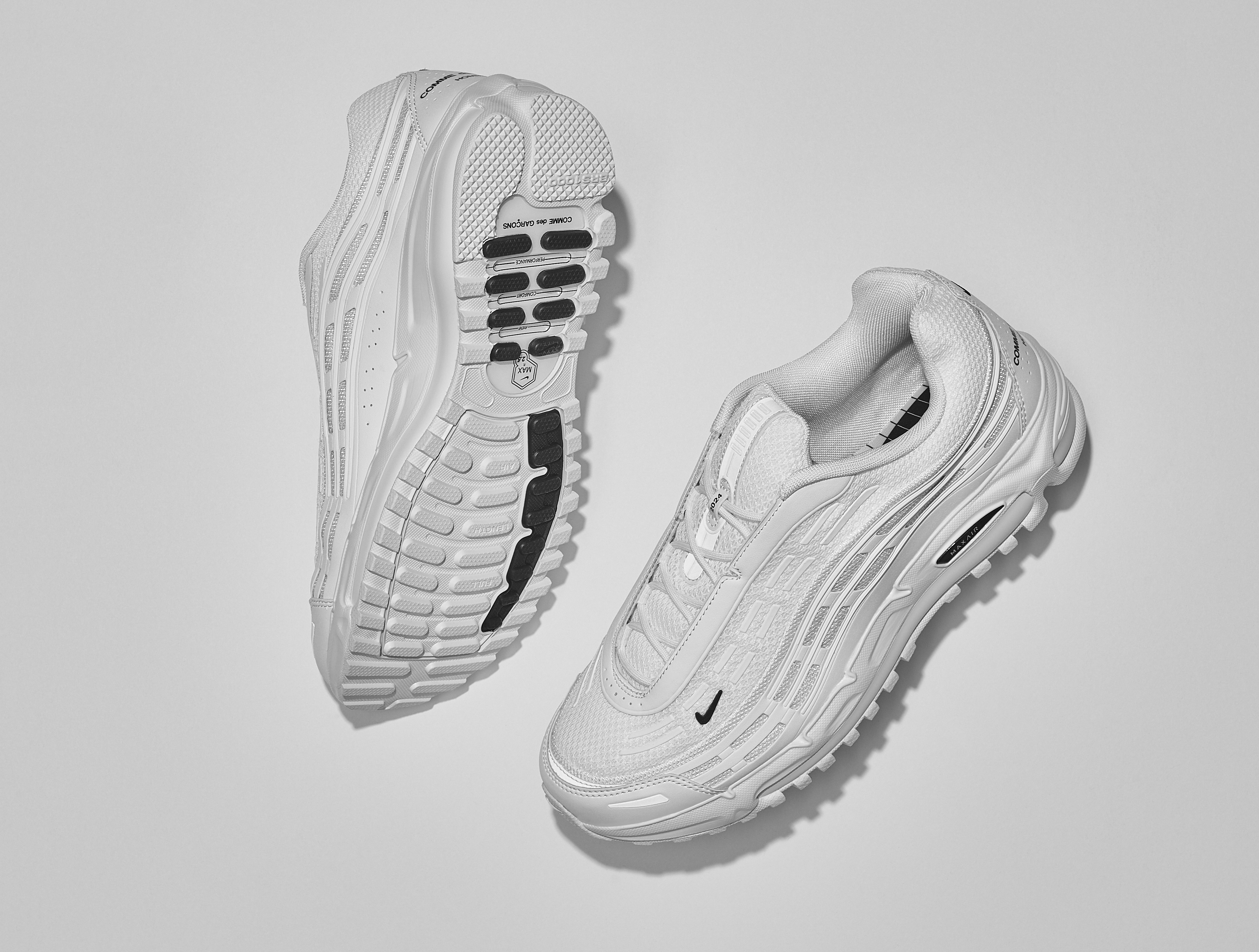 Comme des Garcons  PLUS × NIKE TL2.5 Up Close With the CDG HOMME PLUS x Nike Air Max TL 2.5