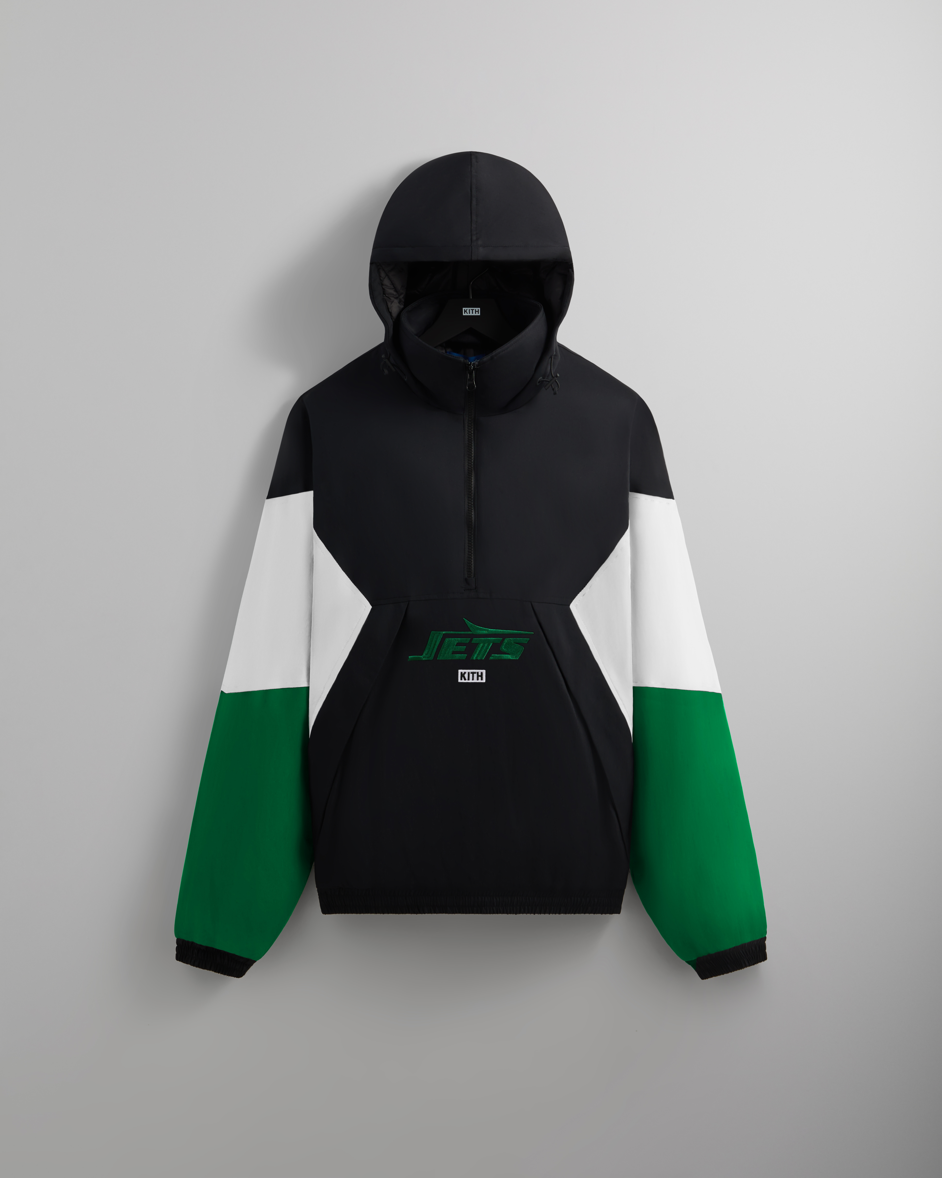 ☆ KITH x ‘47 NFL JETS hoodie コラボパーカー ☆ Buy Kith & '47 for the NFL: Eagles Quarter Zip Anorak With