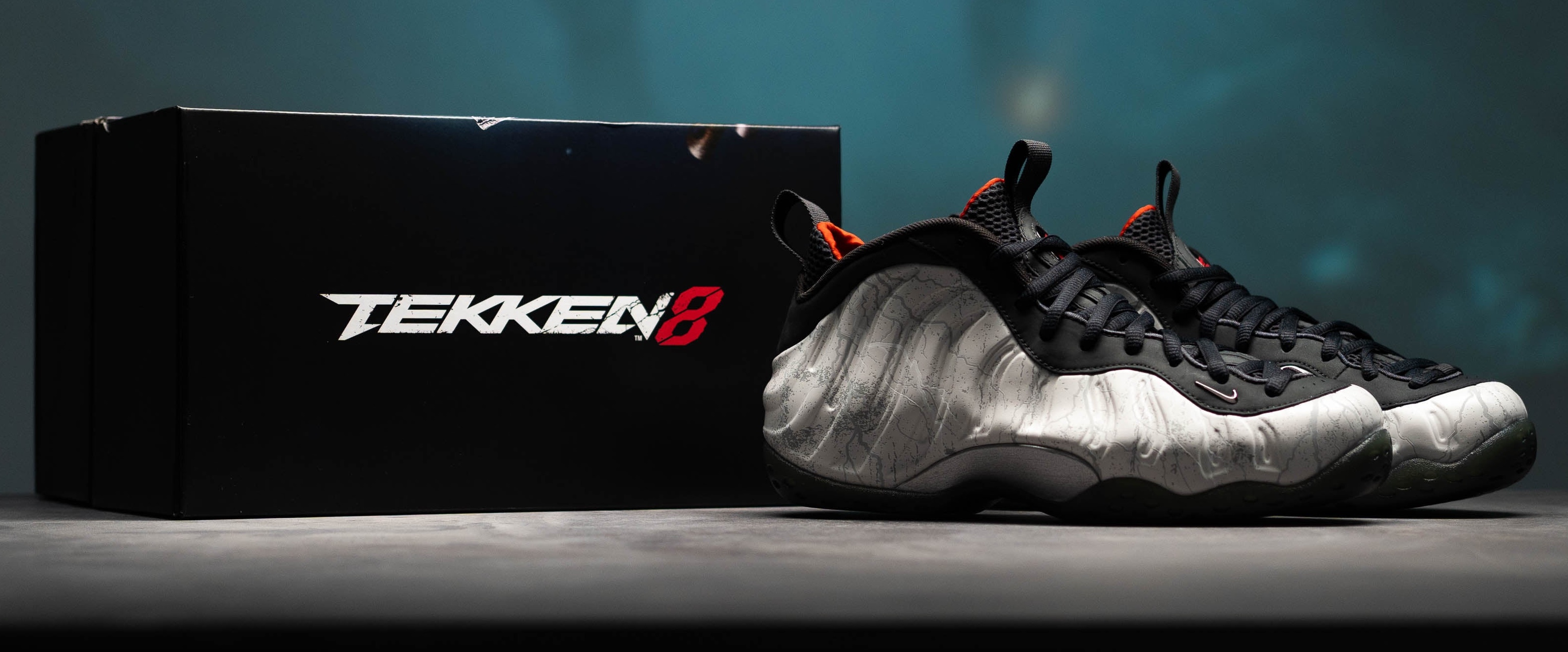 Tekken 8' x Nike Foamposite One 'Kazuya Mishima' Release