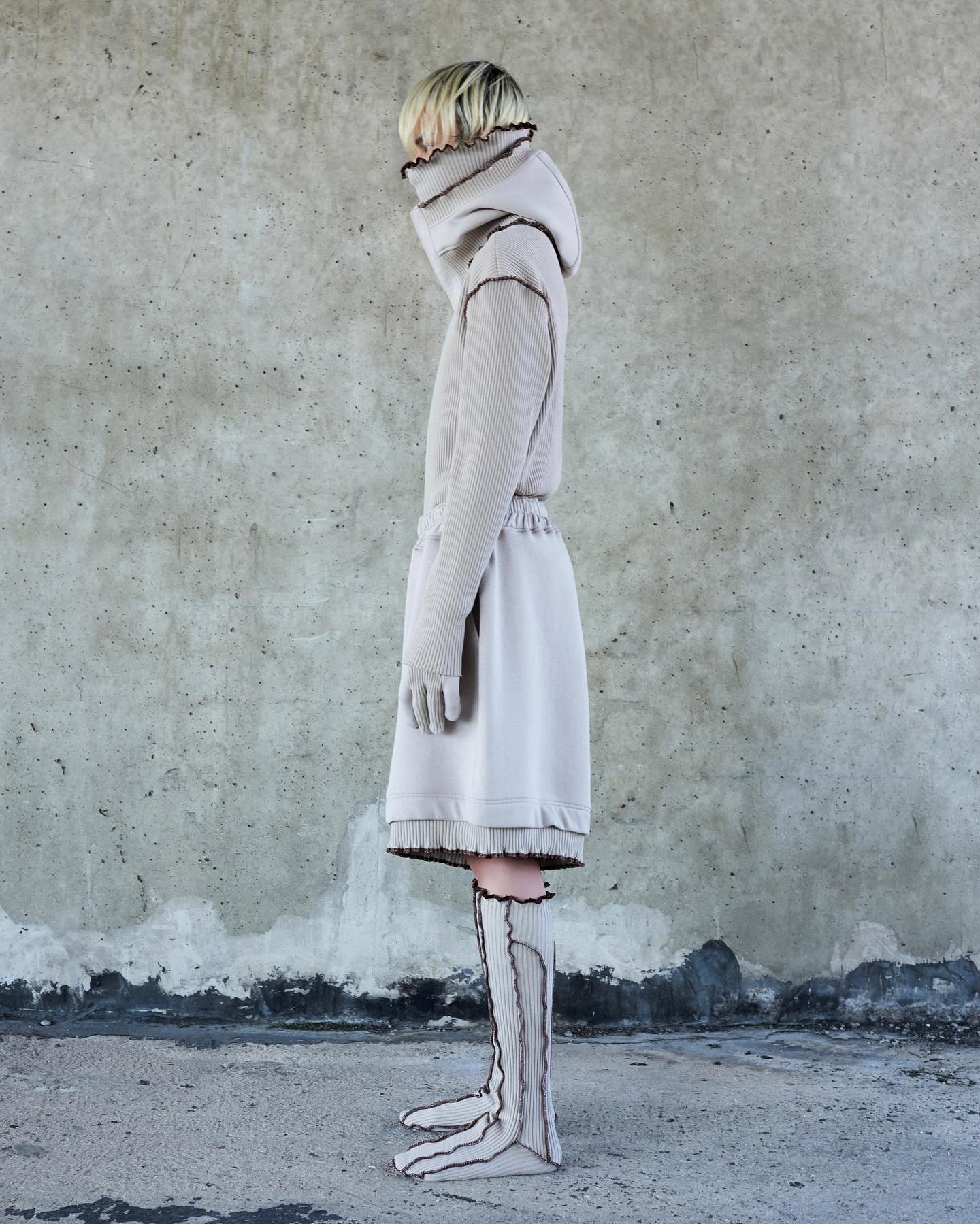 Anthony Calydon パーカー(M) グレー Anthony calydon 手袋