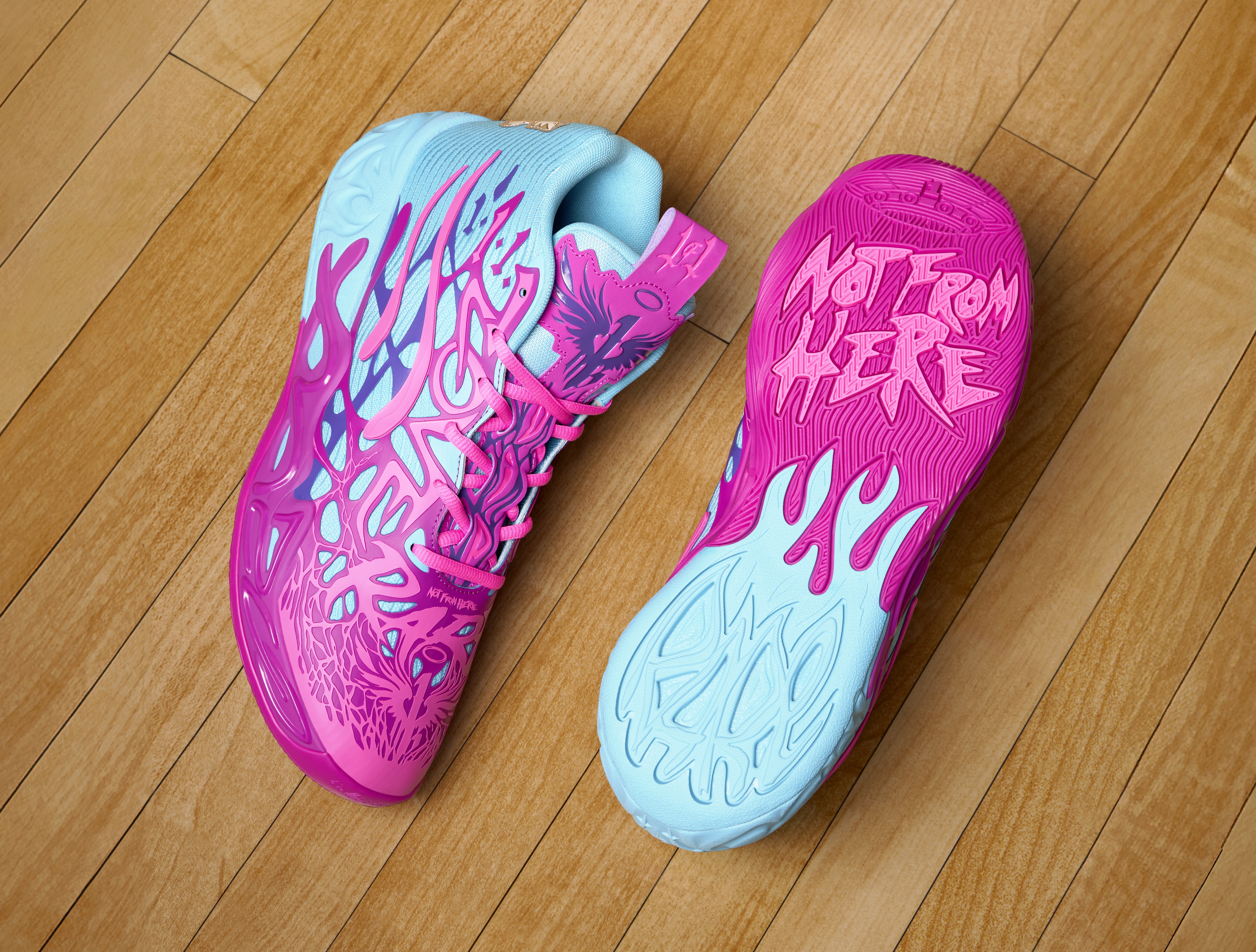 Charlotte Hornets Colors Adorn LaMelo Ball's New Puma MB.04