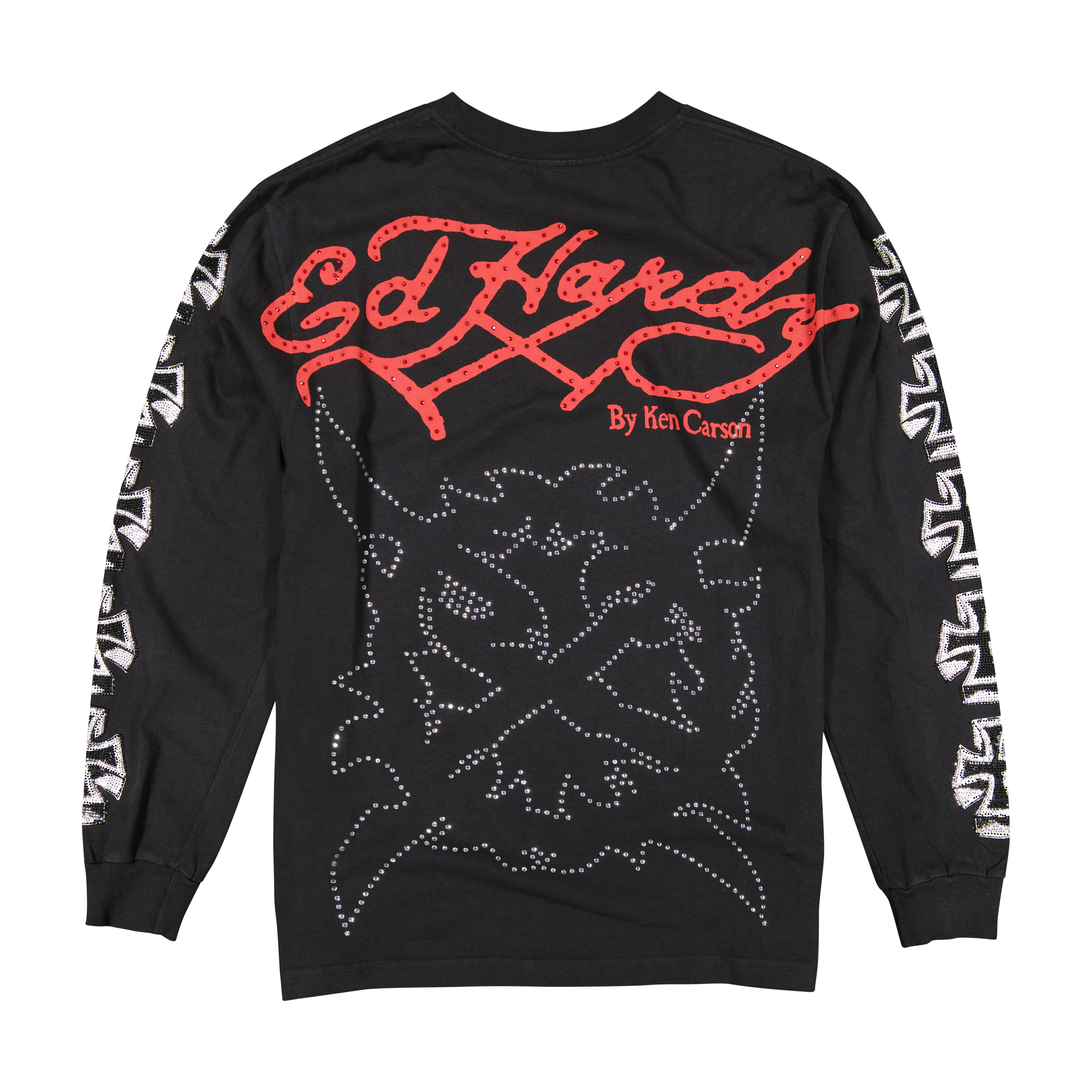 Ken Carson X Ed Hardy Merch At ComplexCon On Nov 13th 2024 Limited Long  Sleeve Sweater Unisex T-Shirt - Madistify