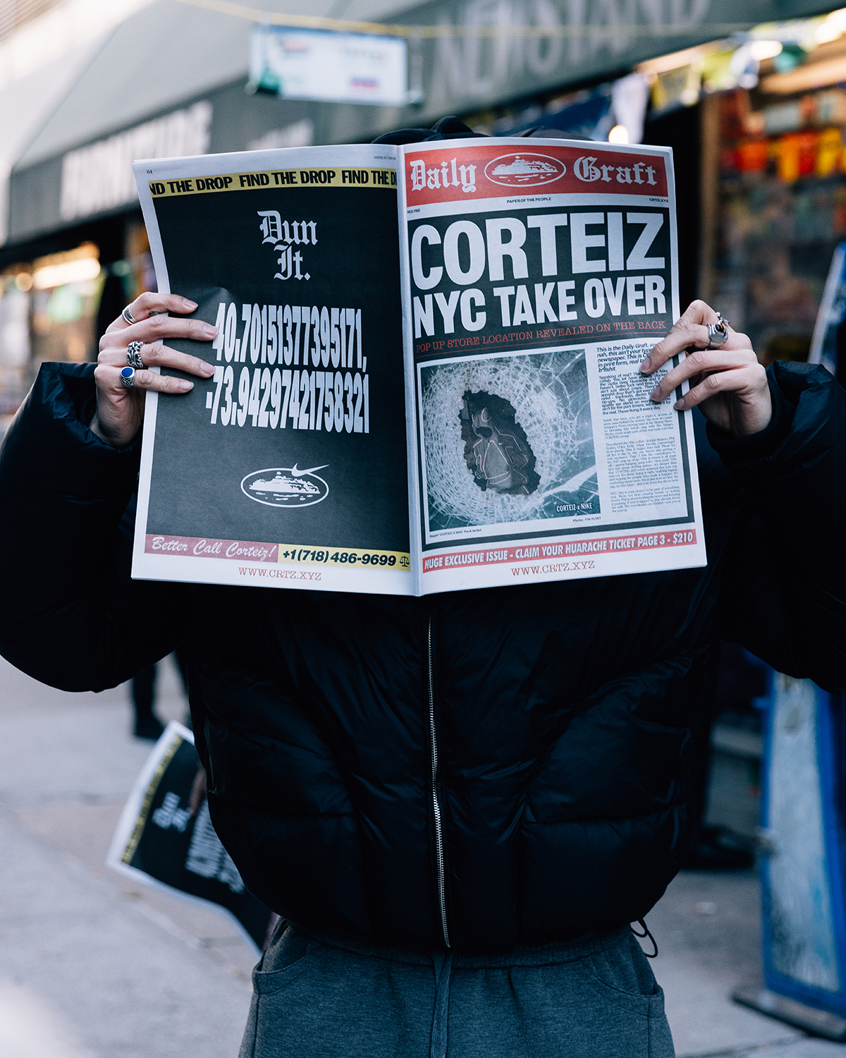 Corteiz's Nike Air Trainer Huaraches Rule New York City