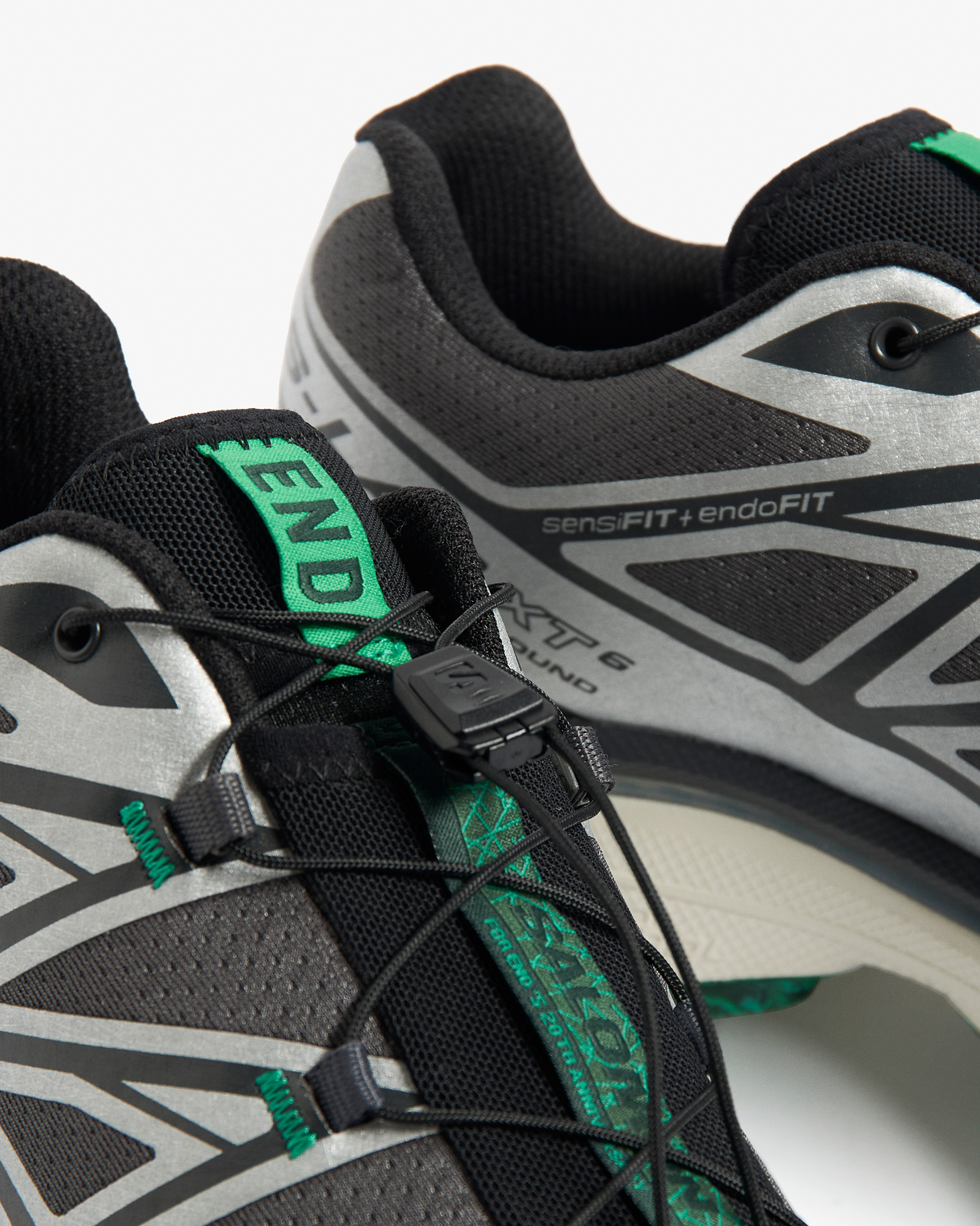 SALOMON XT-6 END コラボ emerald 27cm END Salomon XT-6 Emerald 20th Anniversary