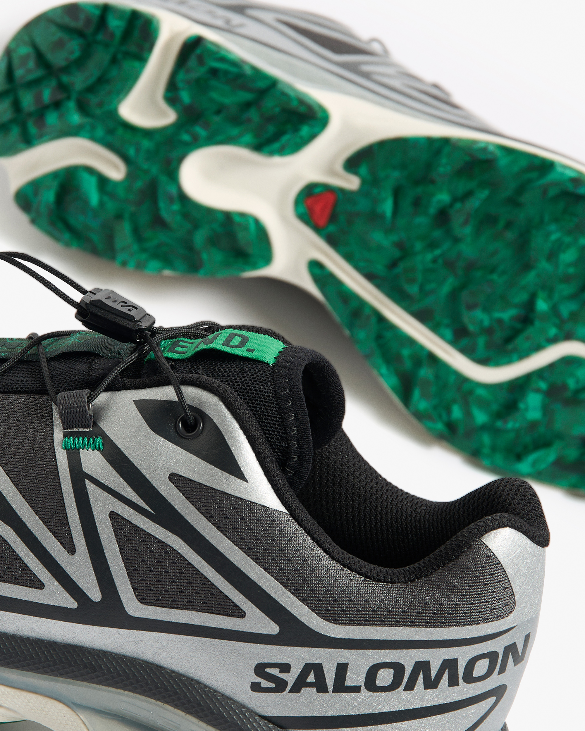 End Clothing x Salomon XT-6 'Emerald' March 2025 Release