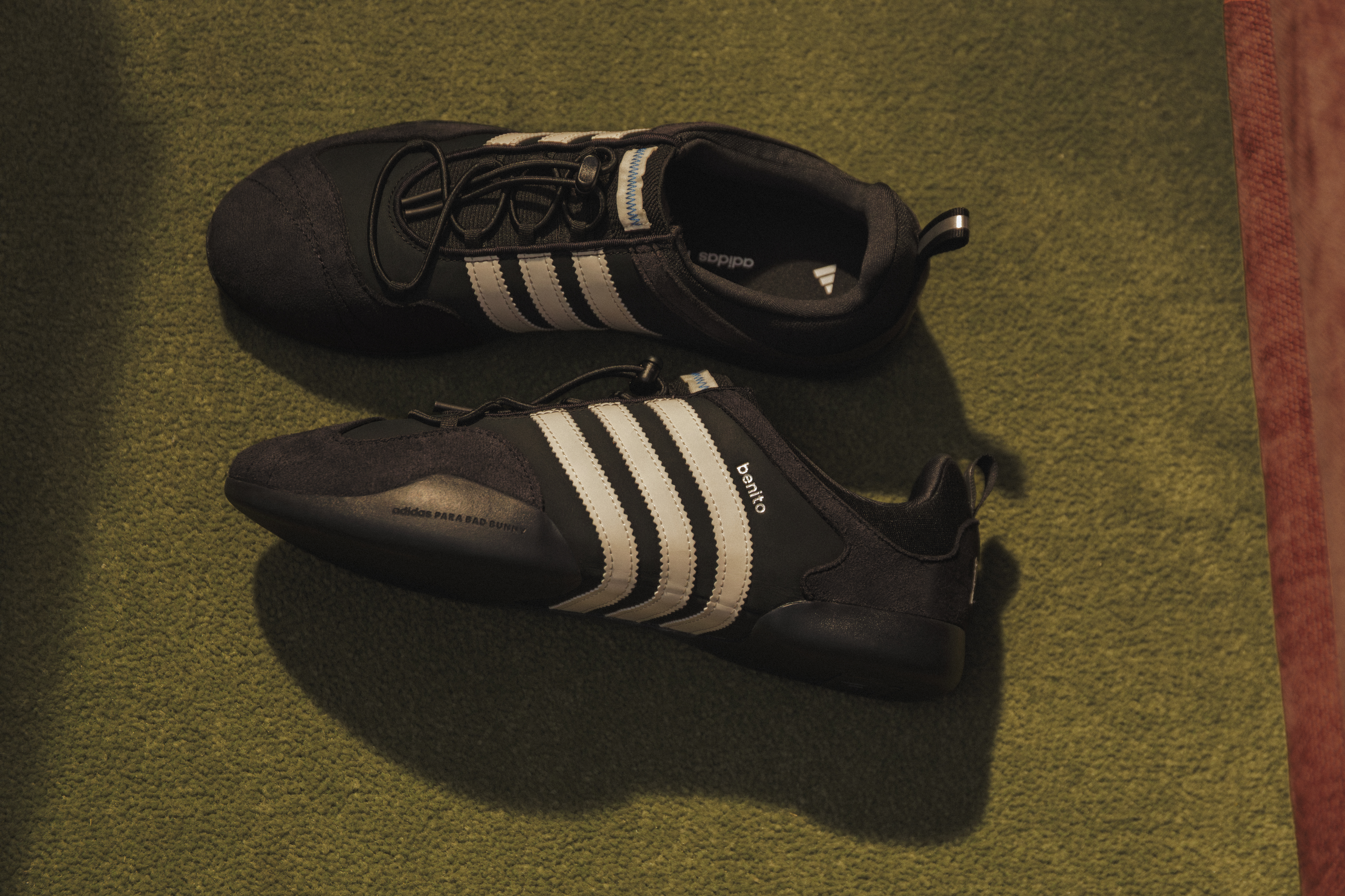 Bad Bunny x Adidas Ballerina Off-White Core Black Release