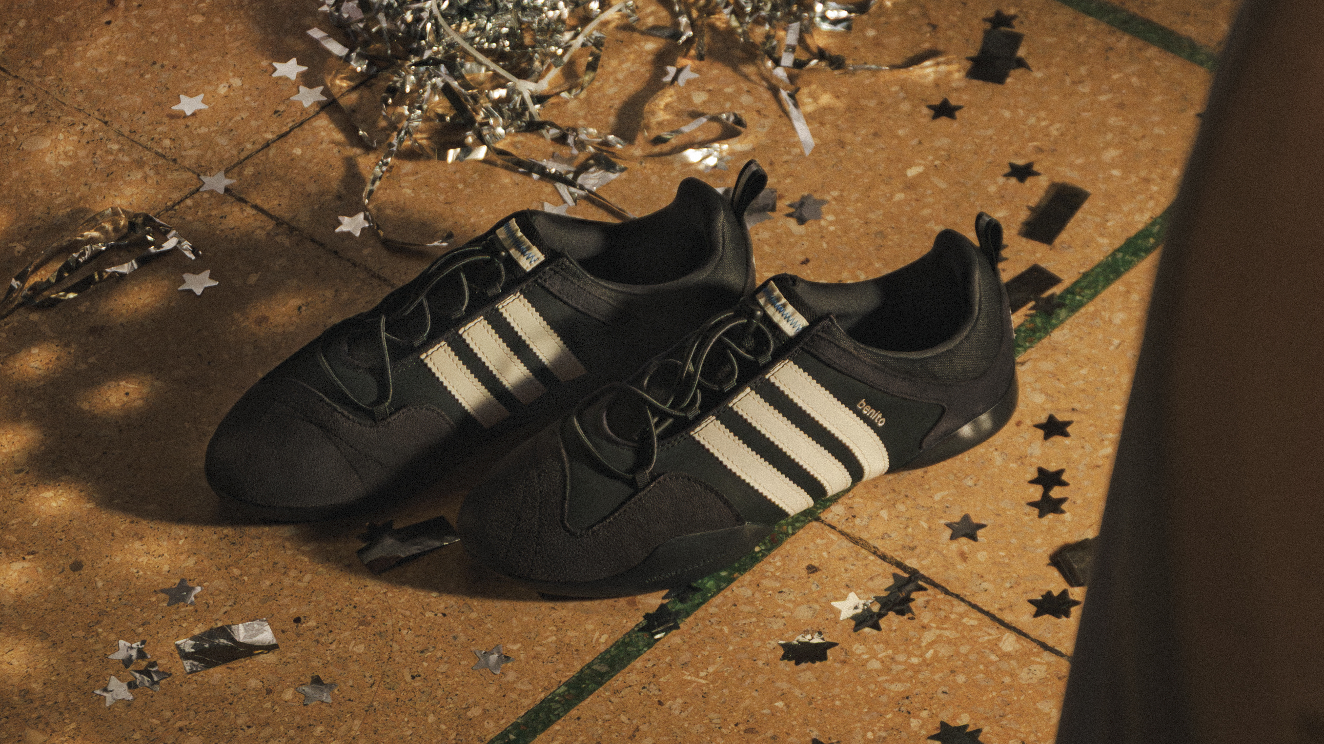 ★Adidas x Bad Bunny★Ballerina★Off White Core Black Bad Bunny X Ballerina 'Off White Black Gum' - Adidas