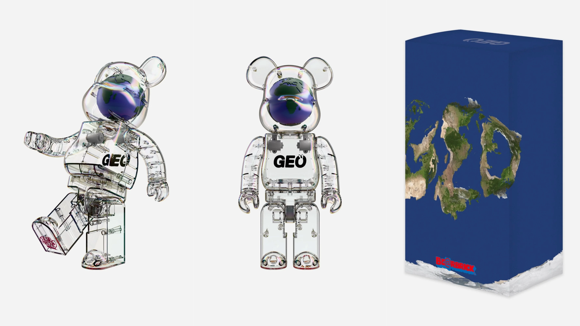 その他 BE@RBRICK GEO EARTH MEDICOM TOY - BE@RBRICK GEO EARTH