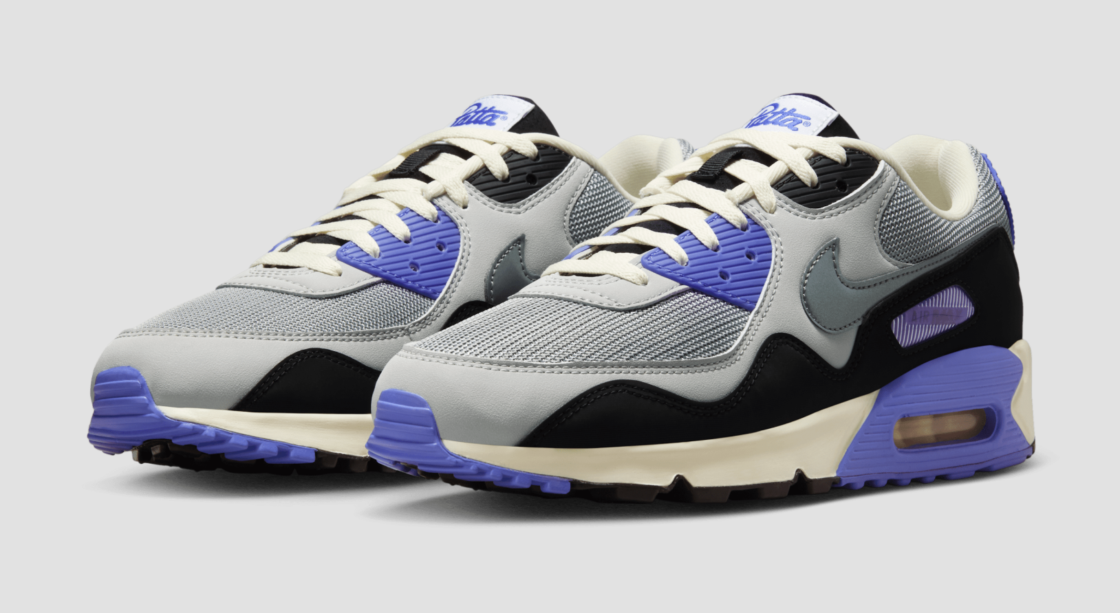 Patta × Nike Air Max 90 Patta Nike Air Max 90 Waves Black/Gum | SneakerNews.com