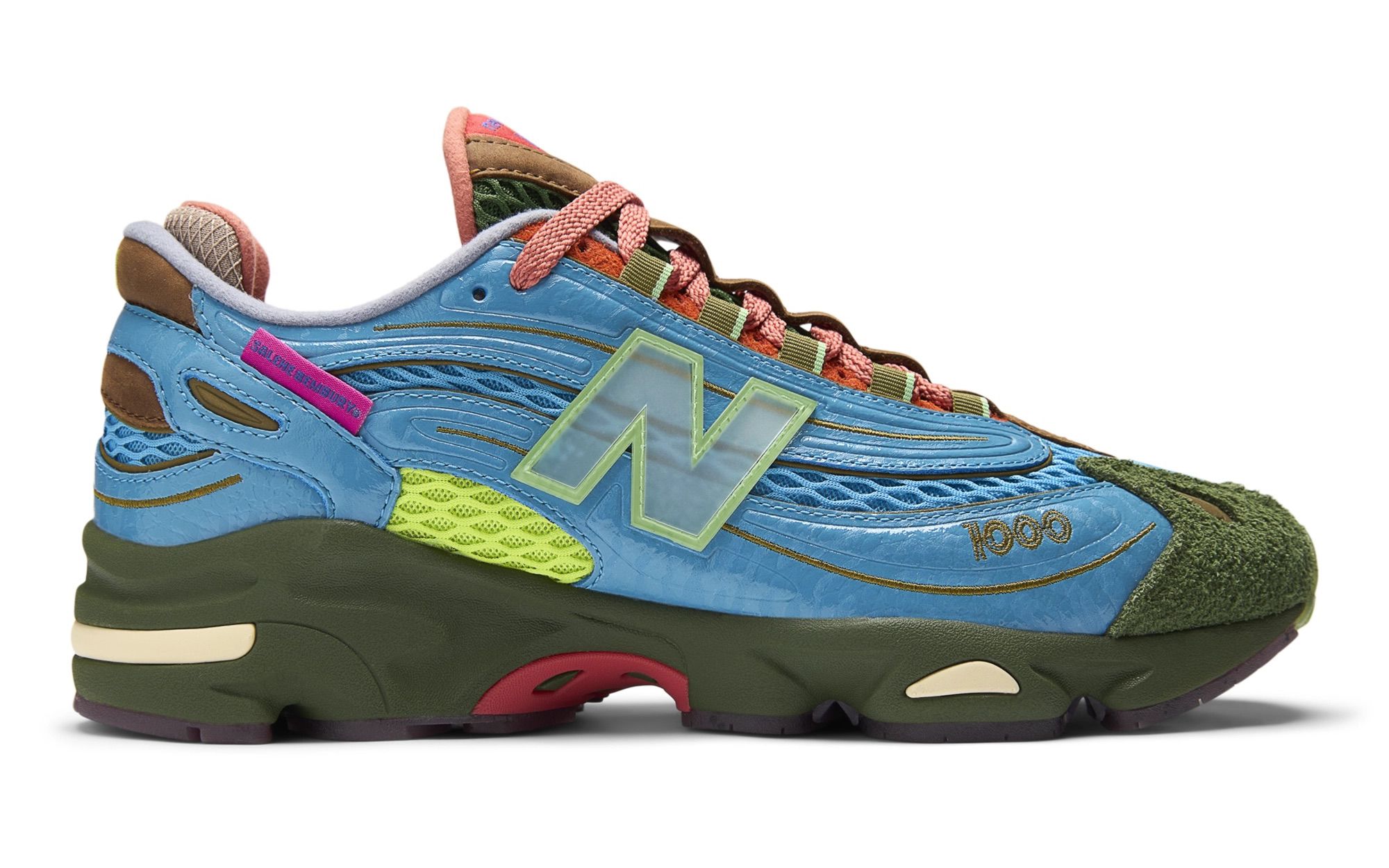 Salehe Bembury × New Balance 1000 Salehe Bembury New Balance 1000 Pink Orange Release Info