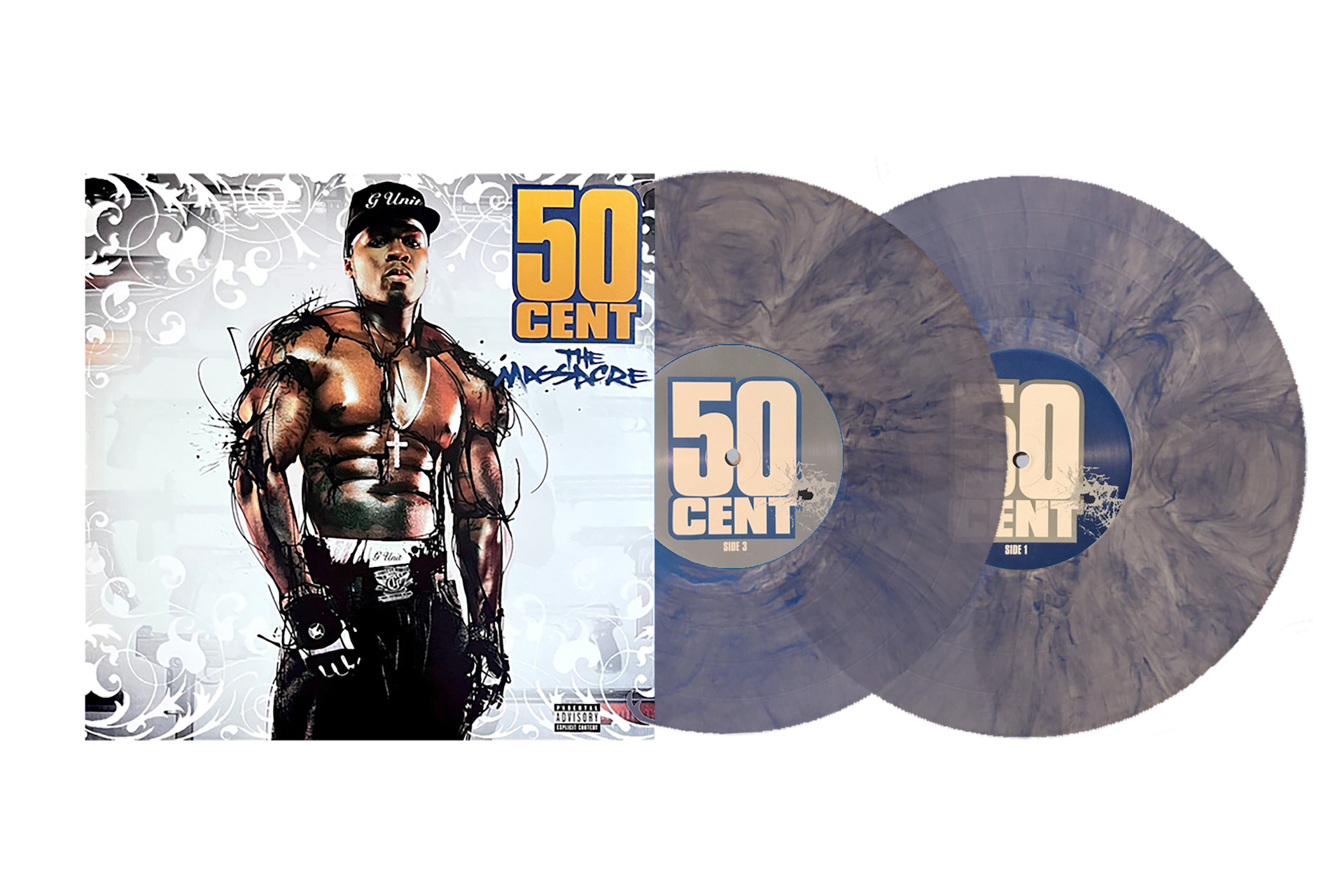 50 Cent 'The Massacre' 20th Anniversary Complex Exclusive Vinyl