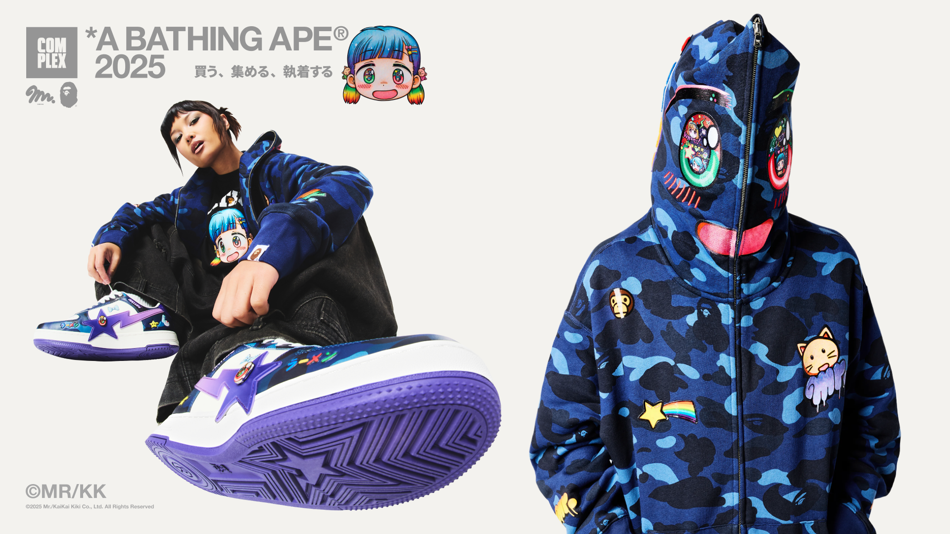その他 A BATHING APE - BAPExMICKEY 90TH Complex_Bape_Mr.